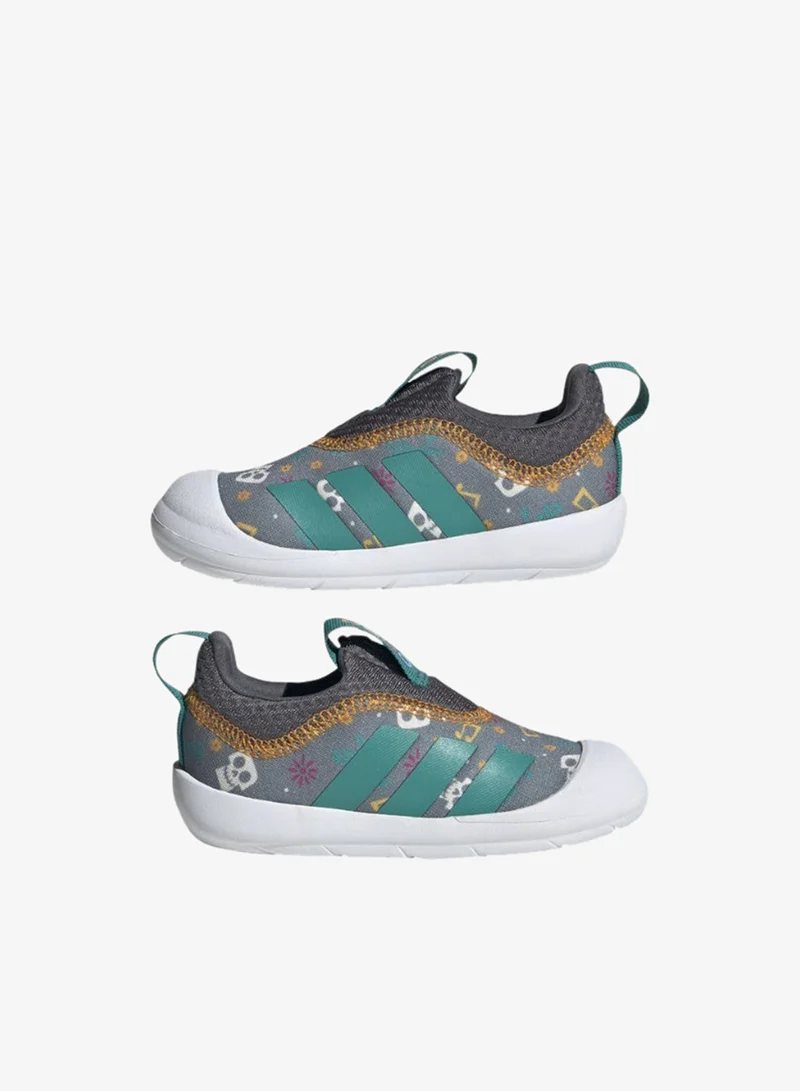 اديداس أحذية رياضية مونوفيت كوكو للأطفال رمادية